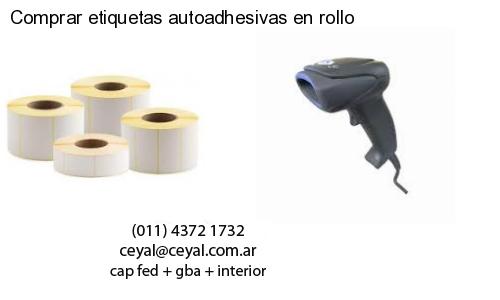 Comprar etiquetas autoadhesivas en rollo