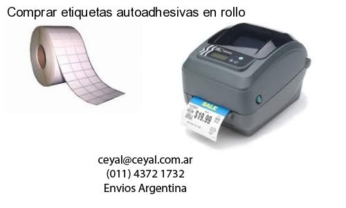 Comprar etiquetas autoadhesivas en rollo