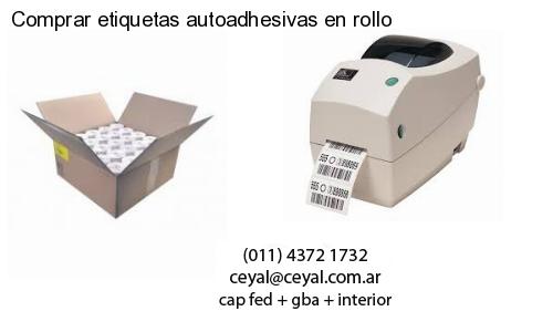 Comprar etiquetas autoadhesivas en rollo