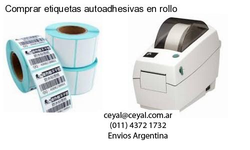 Comprar etiquetas autoadhesivas en rollo