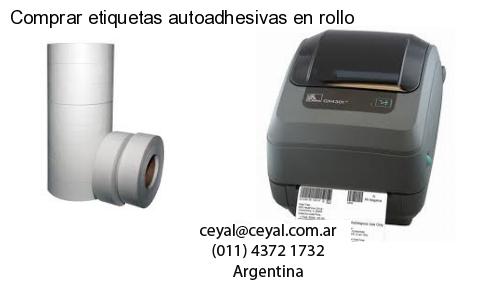 Comprar etiquetas autoadhesivas en rollo