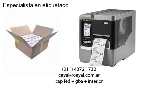 Especialista en etiquetado