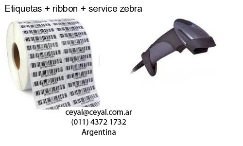 Etiquetas   ribbon   service zebra