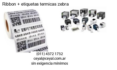 Ribbon   etiquetas termicas zebra