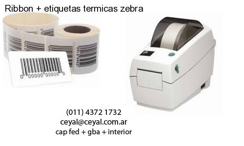 Ribbon   etiquetas termicas zebra