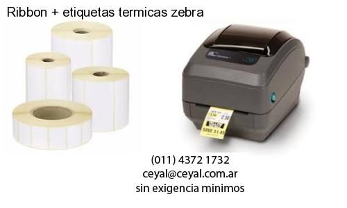 Ribbon   etiquetas termicas zebra