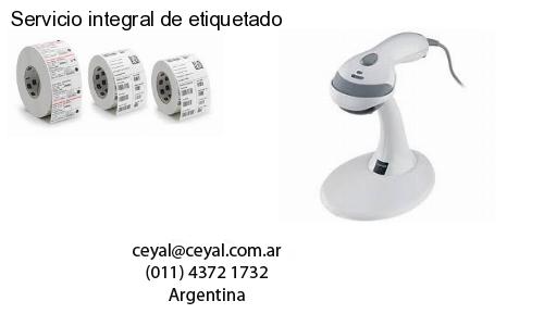 Servicio integral de etiquetado