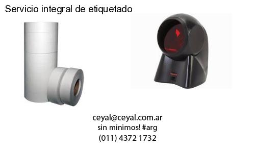 Servicio integral de etiquetado