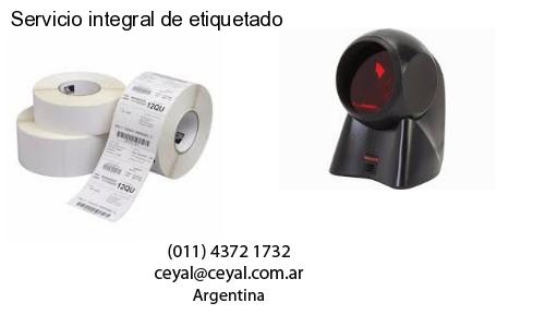 Servicio integral de etiquetado