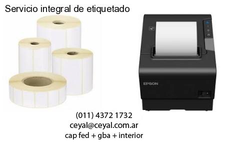 Servicio integral de etiquetado
