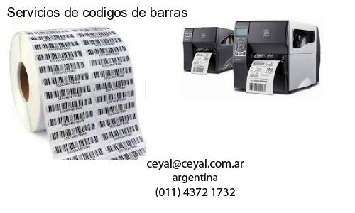 Servicios de codigos de barras