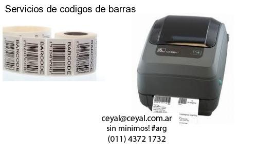 Servicios de codigos de barras