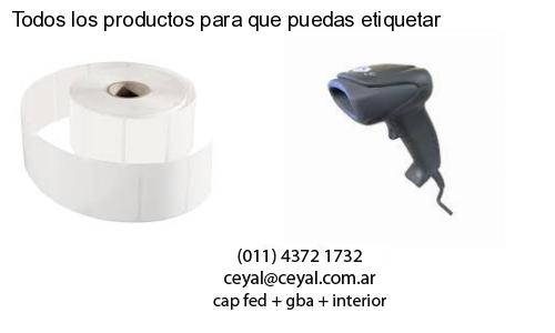 Todos los productos para que puedas etiquetar
