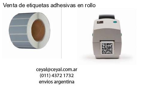 Venta de etiquetas adhesivas en rollo