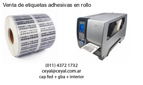 Venta de etiquetas adhesivas en rollo