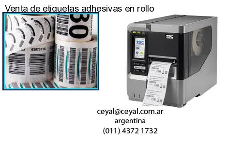 Venta de etiquetas adhesivas en rollo