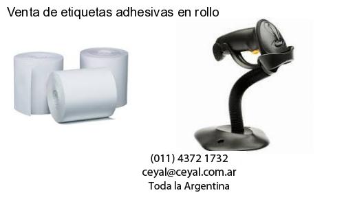 Venta de etiquetas adhesivas en rollo