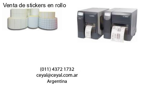 Venta de stickers en rollo