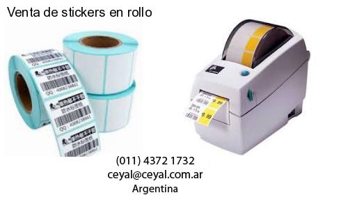 Venta de stickers en rollo