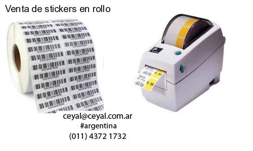 Venta de stickers en rollo