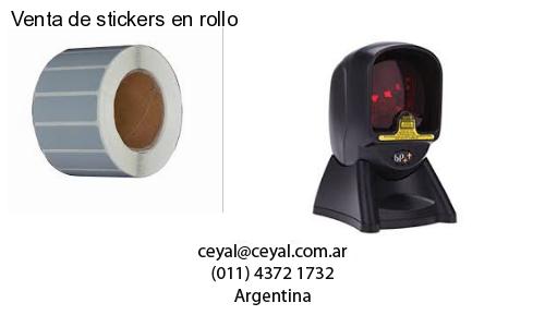 Venta de stickers en rollo