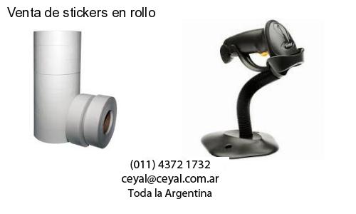 Venta de stickers en rollo