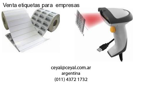 Venta etiquetas para  empresas