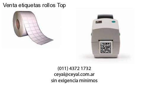 Venta etiquetas rollos Top