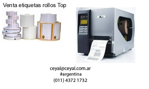 Venta etiquetas rollos Top