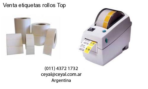 Venta etiquetas rollos Top