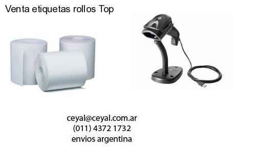 Venta etiquetas rollos Top