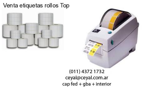 Venta etiquetas rollos Top