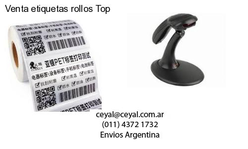 Venta etiquetas rollos Top