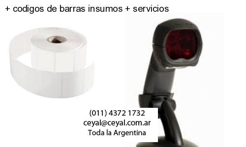   codigos de barras insumos   servicios