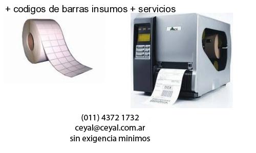   codigos de barras insumos   servicios