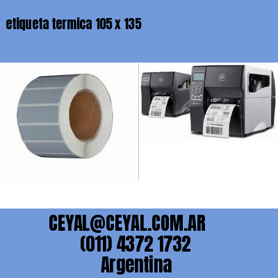 etiqueta termica 105 x 135