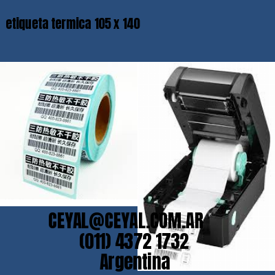 etiqueta termica 105 x 140