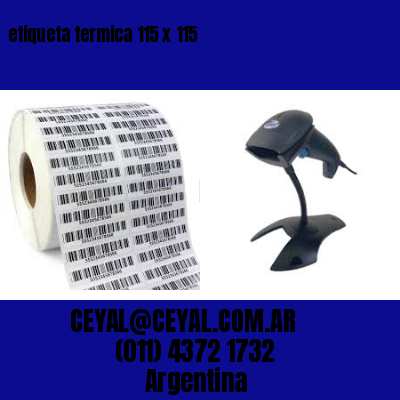 etiqueta termica 115 x 115