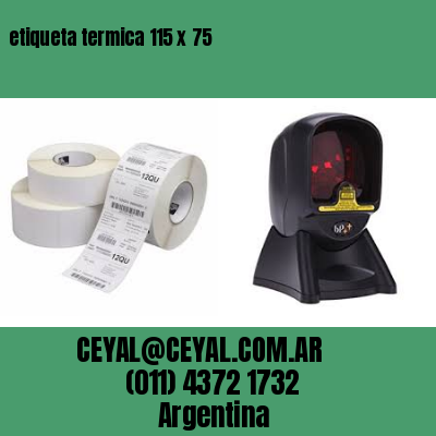 etiqueta termica 115 x 75