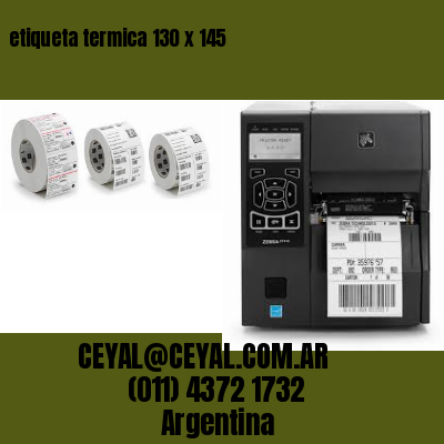 etiqueta termica 130 x 145