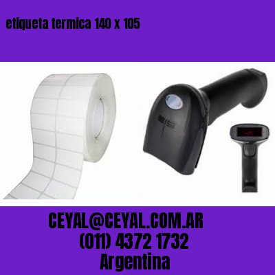 etiqueta termica 140 x 105