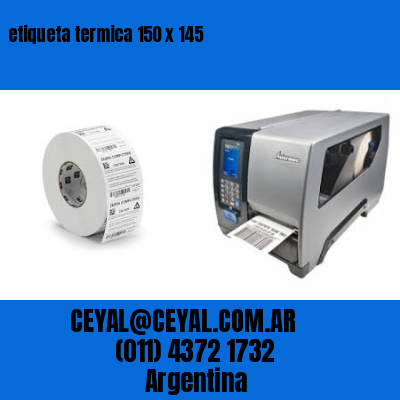 etiqueta termica 150 x 145