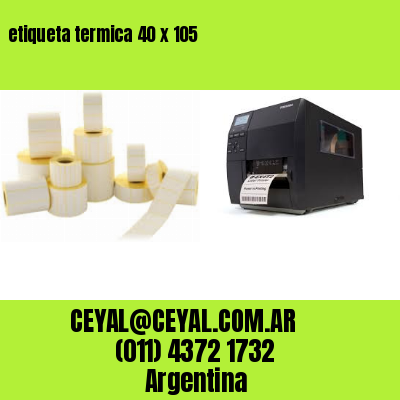 etiqueta termica 40 x 105