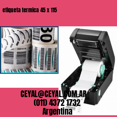 etiqueta termica 45 x 115