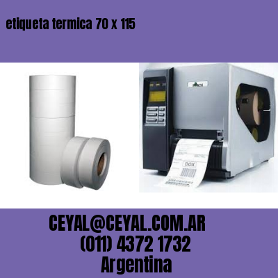 etiqueta termica 70 x 115