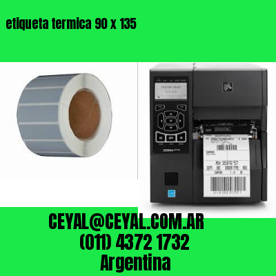 etiqueta termica 90 x 135