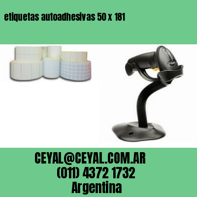 etiquetas autoadhesivas 50 x 181