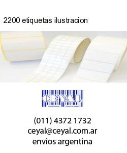 2200 etiquetas ilustracion