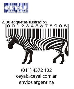 2300 etiquetas ilustracion