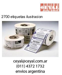 2700 etiquetas ilustracion